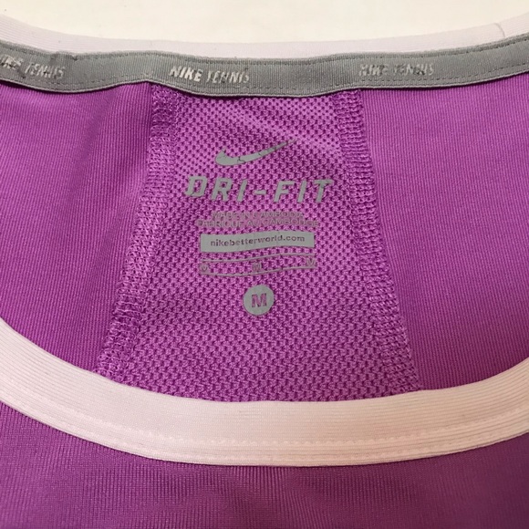 Nike Women's Tennis Dri-Fit Active Stretch Tank Top Size Medium - Picture 6 of 7